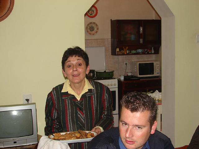 DSC06671.JPG - Mevrouw Miklos heeft ons samen met haar zuster erg verwend...